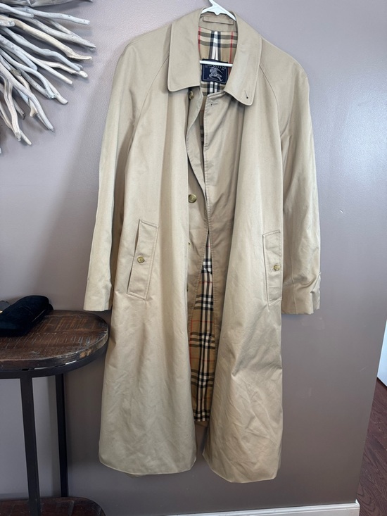 Burberry Other - Men’s vintage Burberry long trench coat.